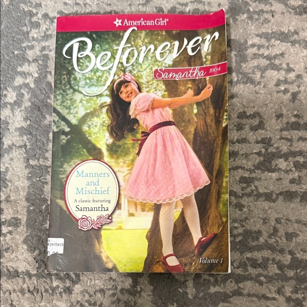 American Girl BeForever Book - Pink Dress Samantha